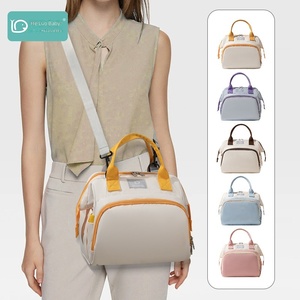 Mochila de Maternidad de Gran Capacidad en Nailon, Estilo Bolso de Mano para Mujer, Impermeable, Aislante, en Colores Pastel, para Salidas con Bebé - Product Image 2