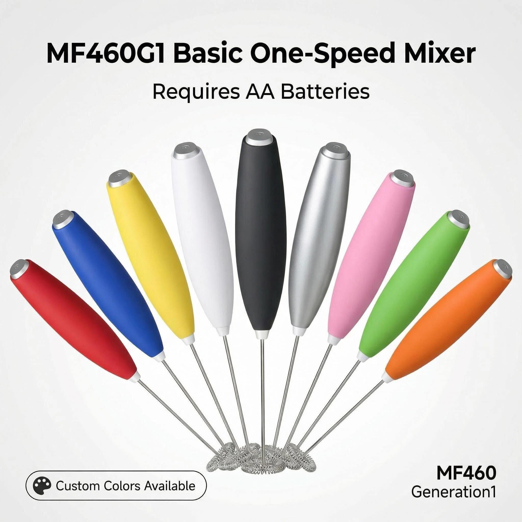 MF460G1: One-Speed Mixer With Stand- Requires AA Batteries