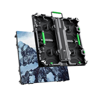 Pantalla LED de Alquiler para Interiores P2.9 de 50x50 cm, Panel de Visualización de Alta Resolución de 2.9 mm con Animación para Centros Comerciales