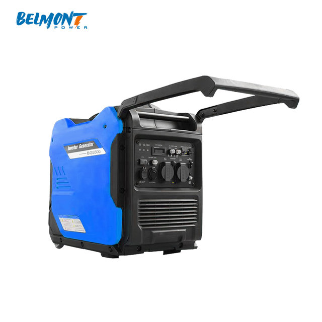 High Quality 5KW 5.5KW 120V 230V Super Silent Portable Inverter Gasoline Generator