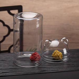 CHENXI - Botella de Plástico Transparente de Boca Ancha con Cabeza de Oso para Almacenamiento de Slime, Venta al por Mayor, Personalizable - Product Image 2