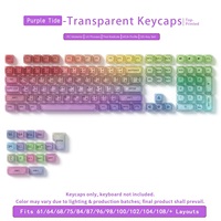 MOA profile PC Material High Quality Keycaps set THAI language for 104 108keys mechanical keyboard