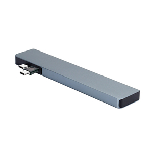 8 puertos <span class=keywords><strong>Hub</strong></span> USB con PD Dual HDMI tipo C de transmisión de datos Adaptador tipo-c <span class=keywords><strong>para</strong></span> <span class=keywords><strong>Macbook</strong></span> <span class=keywords><strong>Pro</strong></span>/Aire - Product Image 4