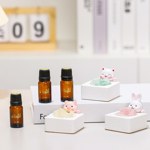 Cute Cartoon Animal Resin <b>Diffuser</b> Stone Holder Aromatherapy Desk Ornament <b>For</b> Office And Home Decor - Product Image 3