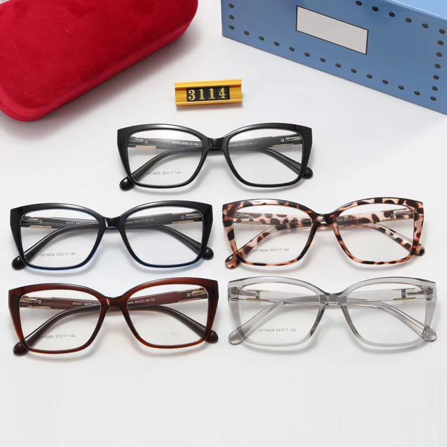 Manufacturer Wholesale Anti Blue Light Fashion Designer Glasses Fashion Luxury Brand Optical Glasses 2024