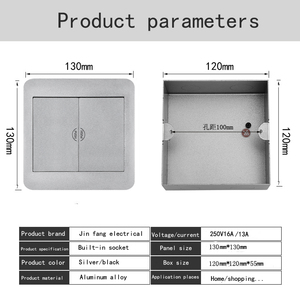 Critères allemands Boîtier de prise électrique au sol avec port USB multifonction intégré US UK Vendu en Thaïlande, Angleterre - Product Image 2