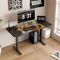 Bureau debout électrique réglable en hauteur, table de bureau motorisée, moderne et durable