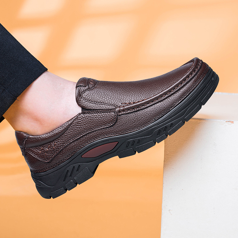 Wholesale Men's Casual Brown Leather Dress Shoes - Hot Sale Wholesale Men's Casual Brown Leather Dress Shoes - Hot Sale