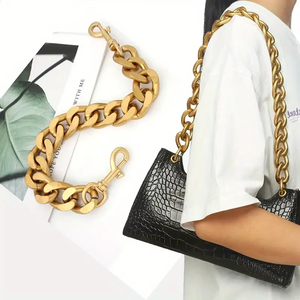 Cadenas de Aluminio Personalizables de Alta Calidad al por Mayor, Correa de Cadena de Aluminio <span class=keywords><strong>para</strong></span> Bolsos y Carteras - Product Image 2