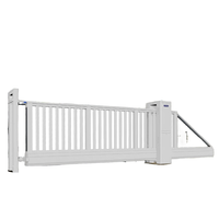 Portail Coulissant Électrique Cantilever Qifan - Conception Flottante Sans Rail Écologique et Durable pour Parcs Industriels et Entrepôts