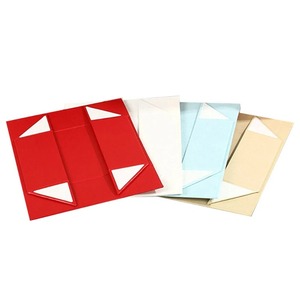 Luxury <b>Gift</b> Custom Paper <b>Boxes</b> Printing Hard Rigid Cardboard <b>Magnetic</b> Cosmetic Packaging Box with Leather Handle - Product Image 2