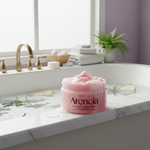 Arencia Fresh Cloud Lavender & Pear 260g Body & <b>Scalp</b> <b>Scrub</b> High Quality Product - Product Image 3