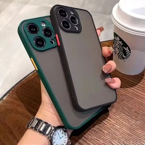 Excelente sensación de piel mate translúcido cubierta móvil para Iphone 15 14 13 <span class=keywords><strong>Pro</strong></span> Plus Max cámara completa protección del teléfono celular - Product Image 2