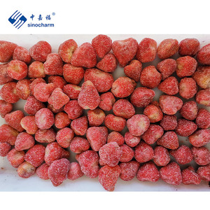 Sinocharm 4 étoiles produit HALAL nouvelle récolte douce <span class=keywords><strong>Charlie</strong></span> IQF fraise congelée 2535mm fraise à vendre de Chine - Product Image 2