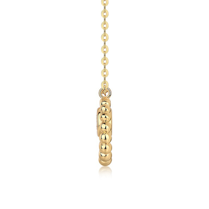 Collar con Colgante <span class=keywords><strong>Solitario</strong></span> Circular de Plata S925 de Lujo - Joyería Minimalista con Círculo Abierto para Mujer, Uso Diario, Regalo - Product Image 4