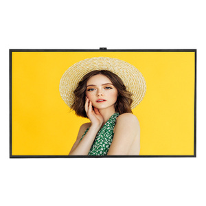 Sentuh pengendali jarak jauh cms tanpa sentuh, layar <span class=keywords><strong>lcd</strong></span> gantung 2K/4K, tampilan iklan menghadap papan reklame toko, layar kecerahan tinggi - Product Image 3