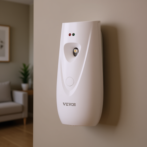 Dispensador Automático de Ambientador en Aerosol Vevor, Blanco, Funciona con Batería, Montado en la Pared, para Uso Doméstico - Product Image 2