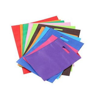 Sac fourre-tout en polypropylène TNT imprimé couleur, découpé, de haute qualité, avec logo personnalisé - Product Image 1