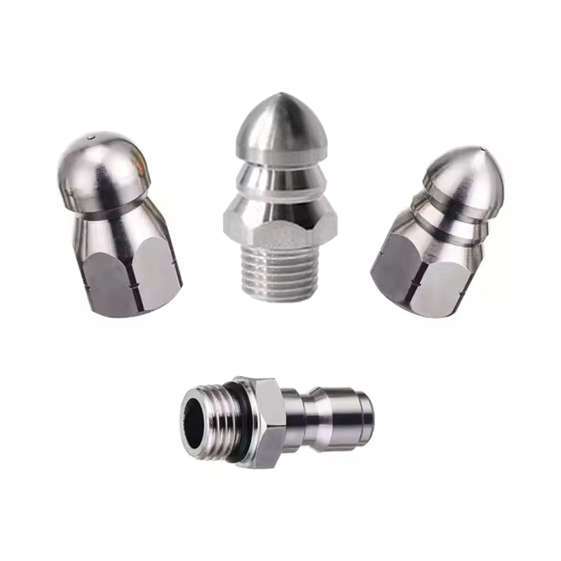 Stainless Steel Sewer Jetter Nozzle Kit
