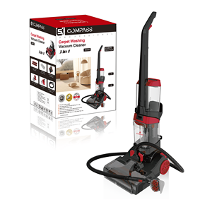 Compass 3-in-1 Electric <strong>Hand</strong> <strong>Held</strong> <strong>Carpet</strong> <strong>Washer</strong> DUAL Brush Vacuum Cleaner Wet/Dry Bagless Deep Cleaning 1-Year Warranty - Product Image 6