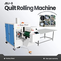 Machine à enrouler les couettes, les oreillers et les matelas avec écran tactile JBJ-8, machine d'emballage