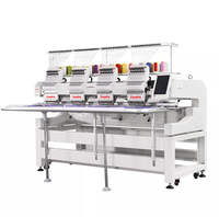 Máquina de Bordar Computarizada DAHAO de 4 Cabezas, Industrial, 12/15 Agujas, Dispositivo de Bordado de Calcetines, Tamaño de Mesa de Trabajo Personalizable, Nueva