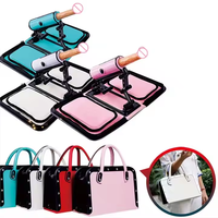 Produit phare : Robot sexuel vibrant automatique pour adultes, machine à godemichets à poussée, jouet sexuel portable en silicone en forme de sac à main