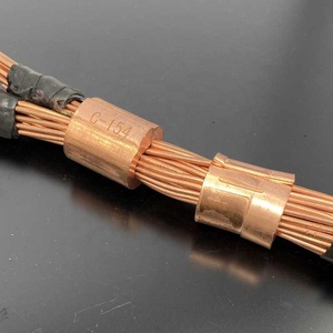 Morsetto in rame tipo C VSOCOME CCT per protezione contro i fulmini e messa a <span class=keywords><strong>terra</strong></span>, certificato ISO9001:2008, per conduttori da 7,5-700 mm - Product Image 2