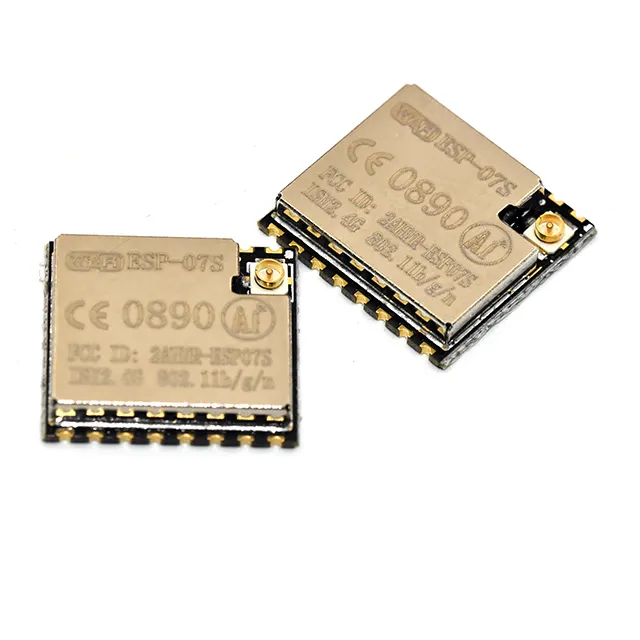 Componenti elettronici ESP-07S ESP8266 WIFI 802.11B/G/N 160MBIT Nuovo e originale magazzino