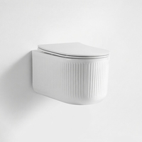 Nouvelles conceptions de toilettes en céramique monobloc, sanitaires, murales, pour salle de bain