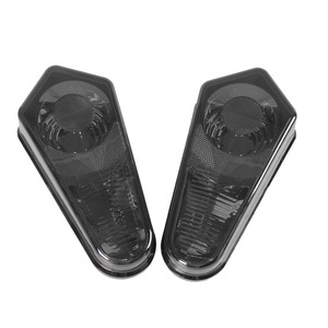 Polaris <b>LED</b> Tail <b>Lights</b> 2005-2013 Sportsman 500-800 <b>Red</b> Smoked Black Replacement For ATV Utility Vehicle - Product Image 1