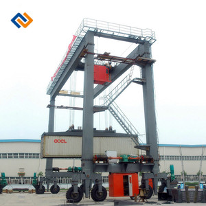 Grúa Pórtico Móvil de Doble Viga <span class=keywords><strong>MGK</strong></span> de Alta Calidad con Neumáticos de Goma, Utilizada en Talleres - Product Image 1