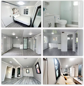 Maison conteneur extensible de 20 pieds | Maison préfabriquée à construction rapide pour les projets, les locations et les besoins d'urgence - Product Image 5