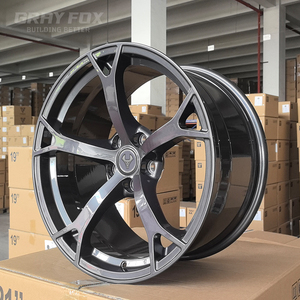 Grayfox เว้าลึกออกแบบได้20 21นิ้ว5X120สำหรับ Nissan 300z 350Z Infiniti Q60 WheelsQ50 G35 G37 370Z ขอบปลอมแปลงสีดำ V1 <span class=keywords><strong>Nismo</strong></span> - Product Image 6