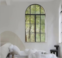 Ventanas de Seguridad de Acero Estilo Clásico con Vidrio de Alta Resistencia y Rejillas