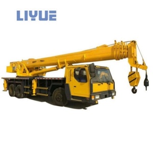 Grúa hidráulica telescópica de 25 toneladas para camión, máquina de construcción, grúa autoportante en venta - Product Image 1
