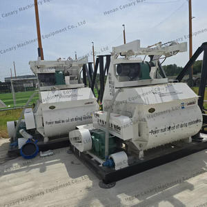 Harga <span class=keywords><strong>Mixer</strong></span> <span class=keywords><strong>Beton</strong></span> Listrik <span class=keywords><strong>Js750</strong></span> Motor 15KW Twin Shaft untuk Dijual - Product Image 5