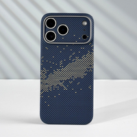 Étui de téléphone ultra-fin en fibre d'aramide JOYPORODO V-K01, vente en gros pour iPhone 15 16 17 Pro Max, étui magnétique en fibre de carbone anti-choc