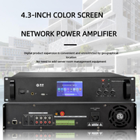 Amplificador de Potencia de Audio en Red Serie IP-DX, Amplificador Digital DSP de 60W 100V, Sistema de Sonido PA, Amplificador para Escuelas, Oficinas y Edificios