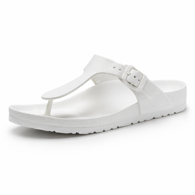 Orthopedic Arch Support EVA Sandals CE Certified OEM ODM Manufacturer MOQ 1000 Adjustable Buckle Massage Men Thong Flip Flops