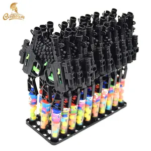 made in china small black plastic bb bullets gun toy candy