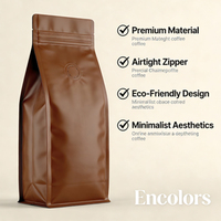 Sacs alimentaires à fond plat imprimés en gravure personnalisée, qualité alimentaire, avec fermeture éclair, pour café et aliments pour animaux, pochette recyclable à quatre soudures