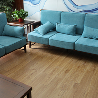 Factory Direct Luxus-PVC-Vinyl-Bodenbelag LVT Dry Back Adhesive Click Interlocking für Indoor Outdoor 4mm 5mm 8mm Optionen