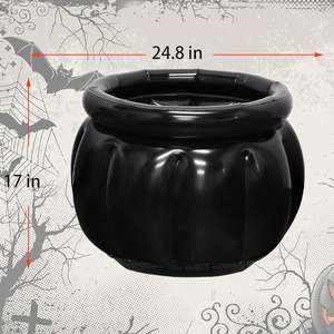 Seau à glace flottant gonflable le plus populaire Conteneur à glace gonflable Seau à glace en PVC Barre de service pour la fête de l'eau - Product Image 5