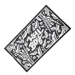 Tapis de bar logo arbre démon personnalisé, beau tapis de bar de couleur noir et blanc - Product Image 2