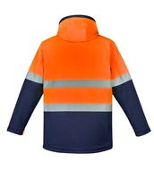 Veste réfléchissante haute visibilité pour homme, veste de sécurité pour travaux en extérieur et sécurité hivernale