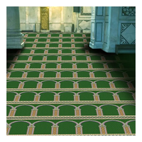 Tapis de prière imprimé en nylon du fabricant chinois, tapis mural pour mosquée le plus vendu, tapis doux pour église et mosquée, tapis musulman