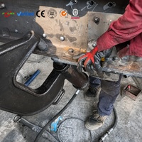 Outil de rivetage à pompe haute résistance de 16 mm avec course de 22 cm et puissance de 5,5 kW pour machine à riveter les châssis de camions et d'autobus
