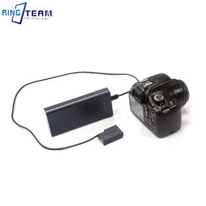 用于LP-E17摄像机77D 200D 750D T6i 760D T6s 800D 8000D EOS R50 R100的虚拟电池<span class=keywords><strong>DR</strong></span>-E18 ACK-E18的C型电源适配器电缆 - Product Image 6