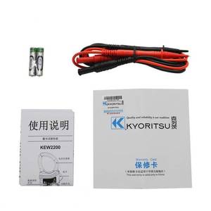 Kyoritsu Digital <b>Clamp</b> Meter KEW2200 60A LCD Display CAT III 600V Current Measurement Tool - Product Image 3